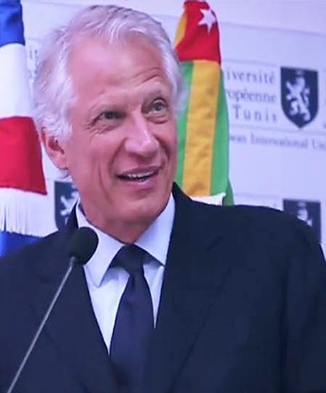 xw Dominique DE VILLEPIN, ancien Premier Ministre Français